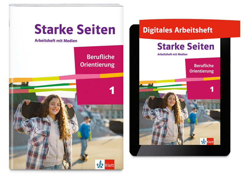 Coverabbildungen von Arbeitsheft und Digitalem Unterrichtsassistenten