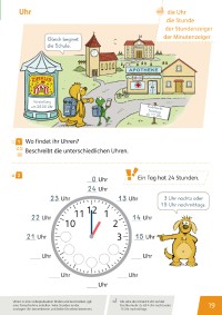Beispielseite zu 280733: die Uhr